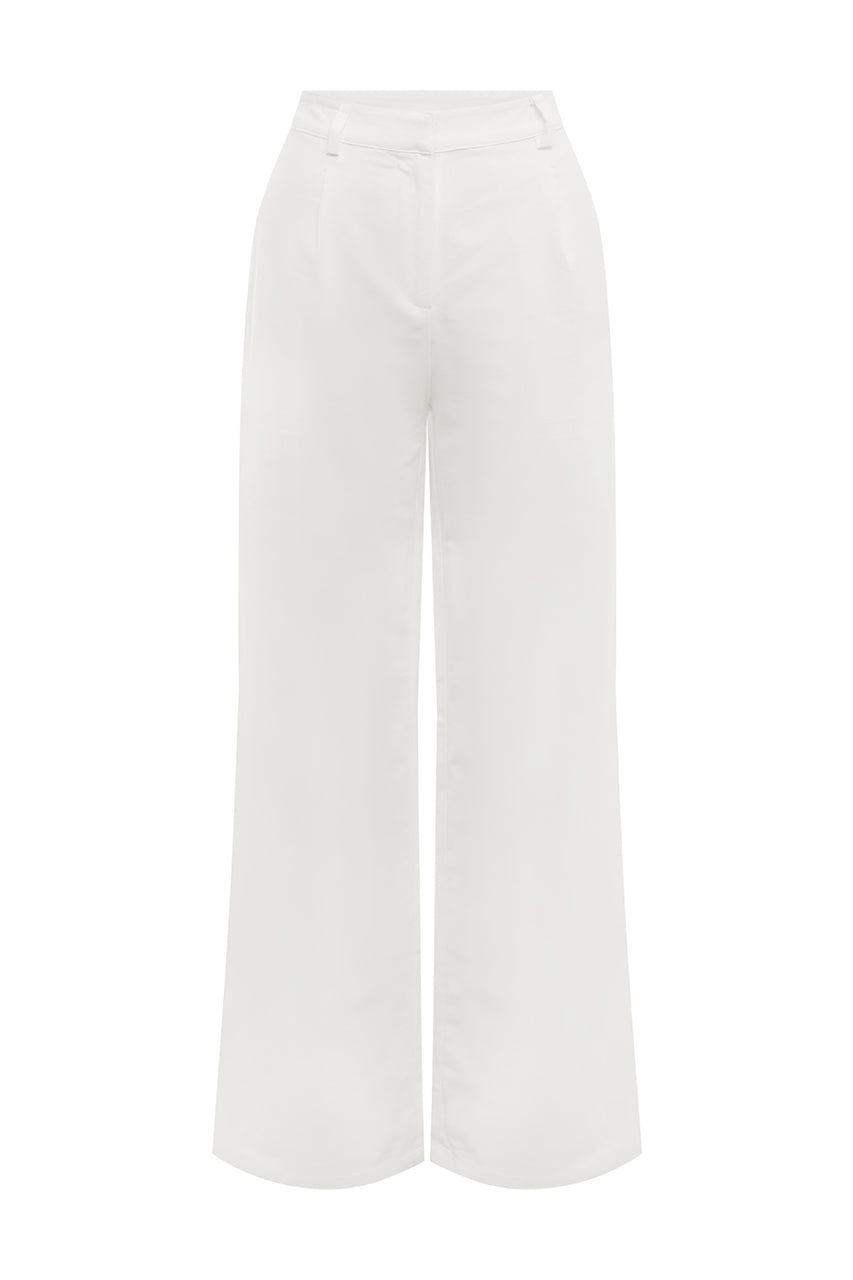 ZAMIRA PANT - WHITE sold by Runaway The Label product image thumbnail 5