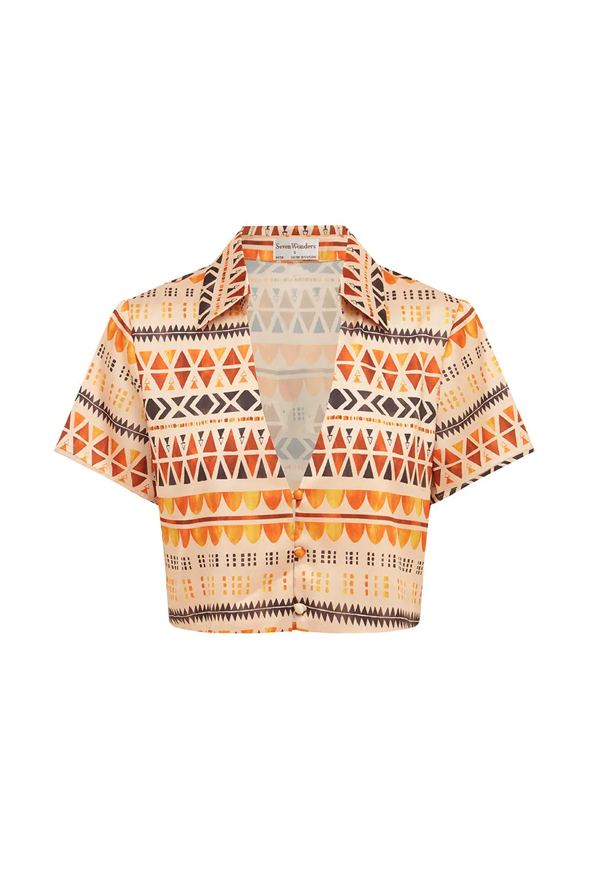 CLEA MAXI SKIRT - PHOENIX PRINT sold by Runaway The Label product image thumbnail 4