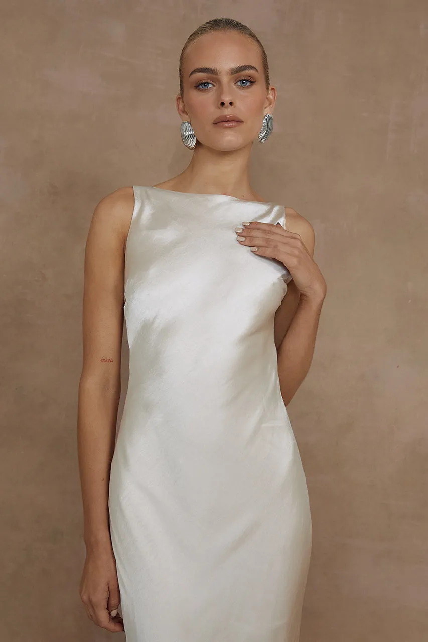SAMSARA DRESS - CHAMPAGNE sold by Runaway The Label product image thumbnail 4