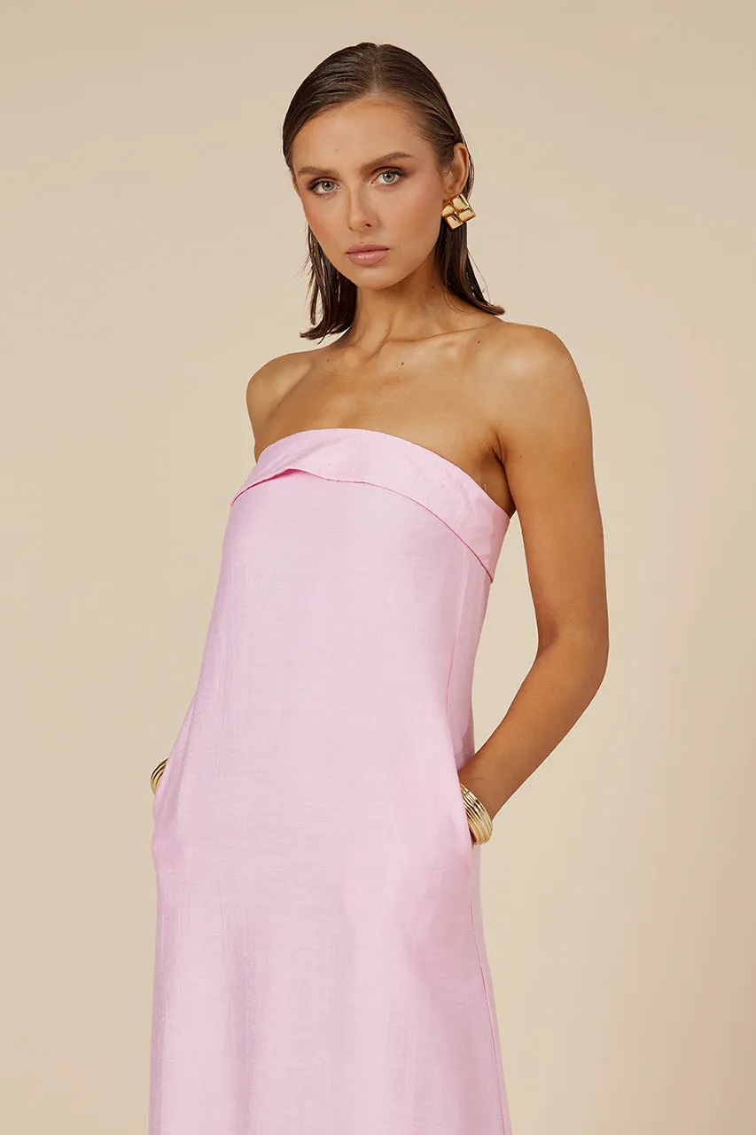 SAPHIRA MAXI DRESS - BUBBLEGUM sold by Runaway The Label product image thumbnail 4