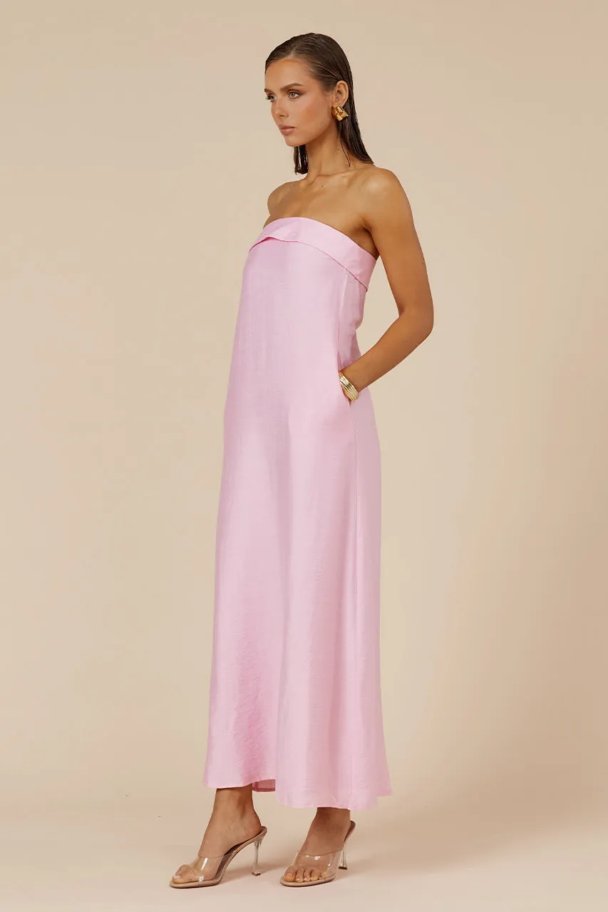 SAPHIRA MAXI DRESS - BUBBLEGUM sold by Runaway The Label product image thumbnail 3