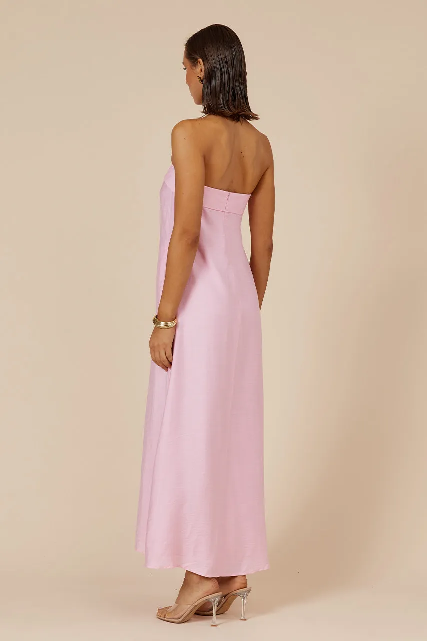 SAPHIRA MAXI DRESS - BUBBLEGUM sold by Runaway The Label product image thumbnail 2