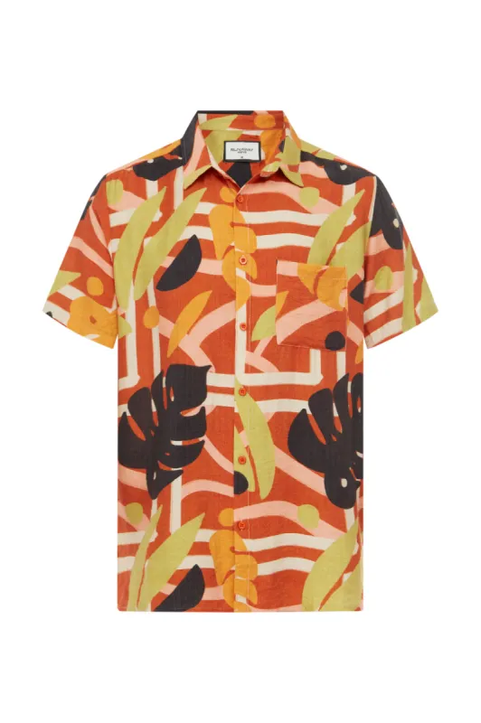 NATHAN SHIRT - SACHI PRINT sold by Runaway The Label