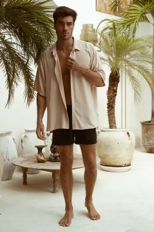 JAYDEN SHIRT - SAND sold by Runaway The Label