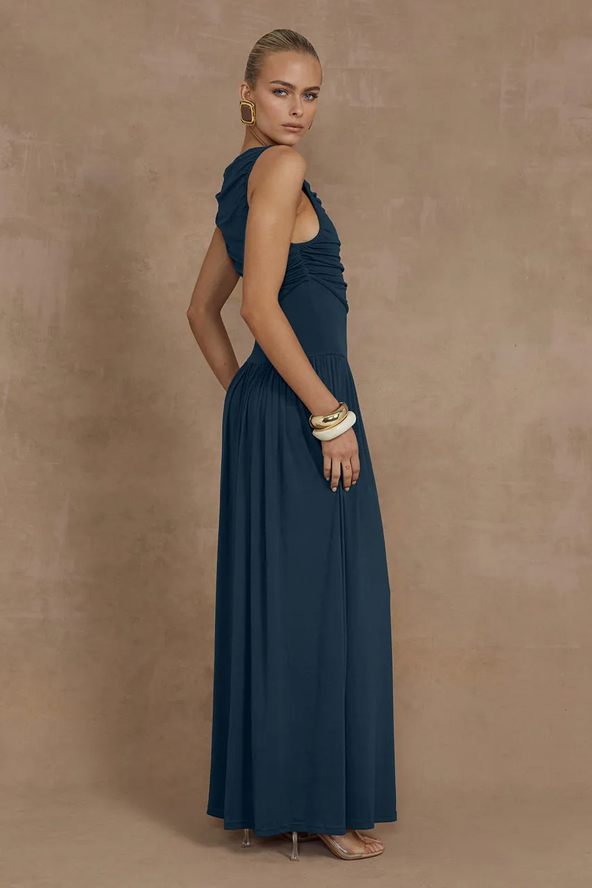 NALLA MAXI DRESS - STEEL sold by Runaway The Label product image thumbnail 2