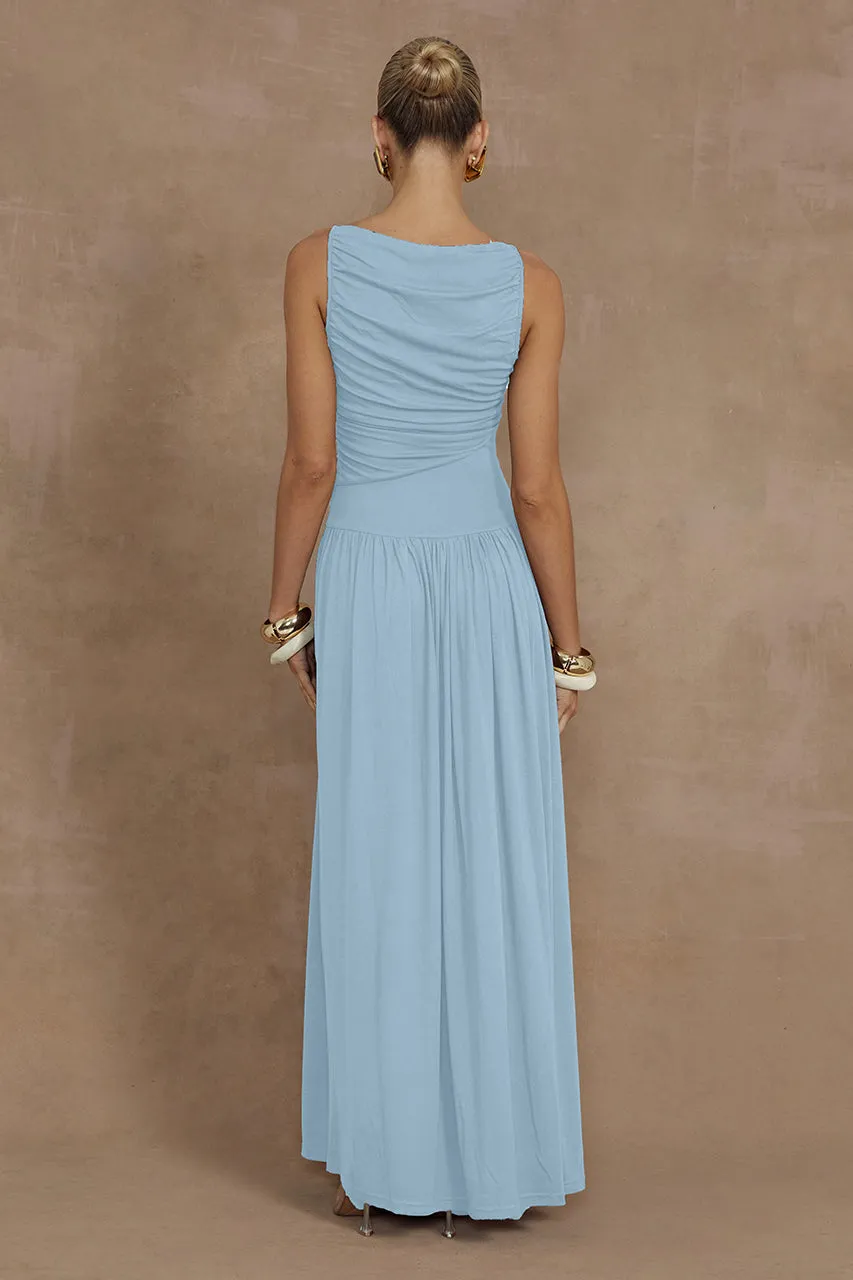 NALLA MAXI DRESS - ICE BLUE sold by Runaway The Label product image thumbnail 4