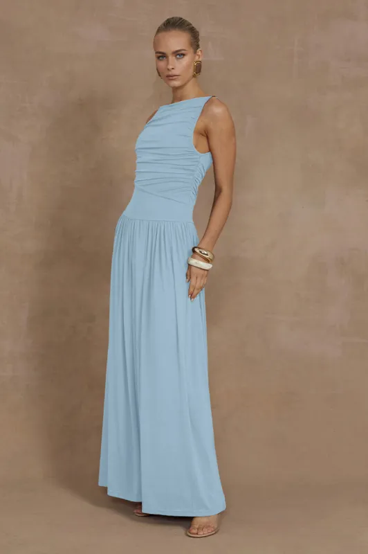 NALLA MAXI DRESS - ICE BLUE sold by Runaway The Label