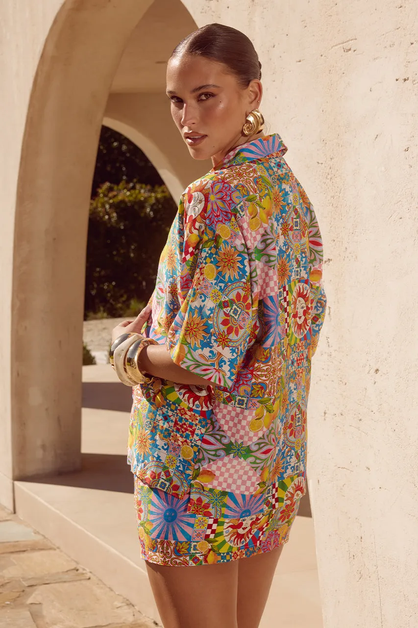 ANACAPRI SHIRT - ANACAPRI PINK sold by Runaway The Label product image thumbnail 2