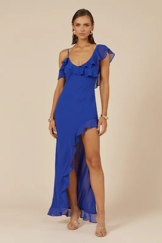 VACANZA MAXI DRESS - ROYAL sold by Runaway The Label
