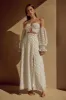 KARMA MAXI DRESS - WHITE POLKA sold by Runaway The Label