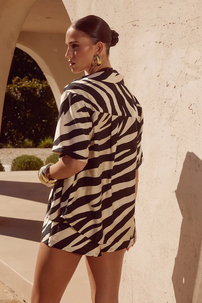 MOCHI SHIRT - BLACK sold by Runaway The Label product image thumbnail 2