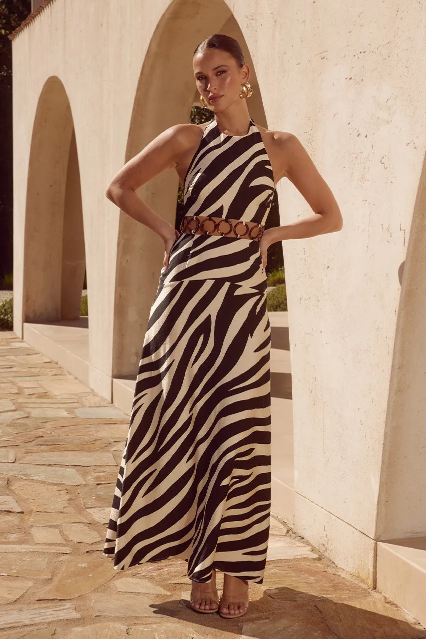AMARI MAXI DRESS - BLACK sold by Runaway The Label