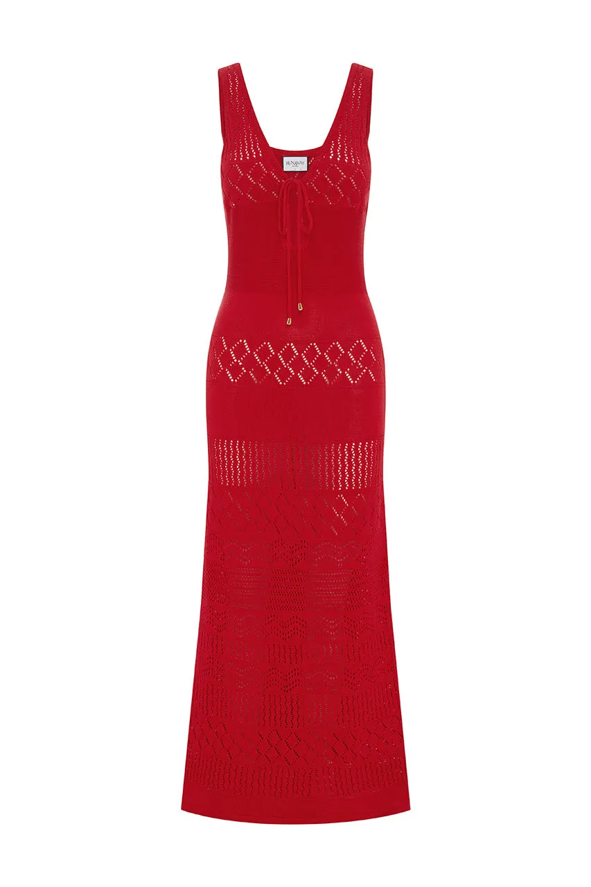 SONOMA MAXI DRESS - RED sold by Runaway The Label product image thumbnail 5