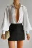FLEETWOOD BLOUSE - BLANCO sold by Runaway The Label