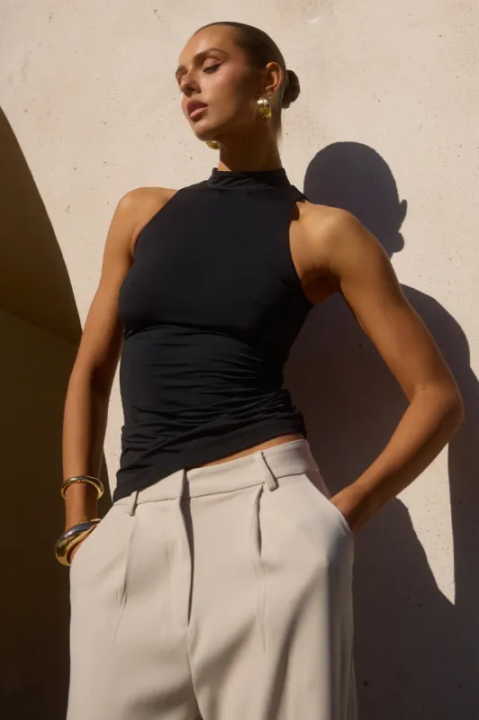 ADLEY TOP - BLACK sold by Runaway The Label