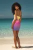 STELLAR MINI DRESS - CANDY OMBRE sold by Runaway The Label