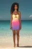 STELLAR MINI DRESS - CANDY OMBRE sold by Runaway The Label