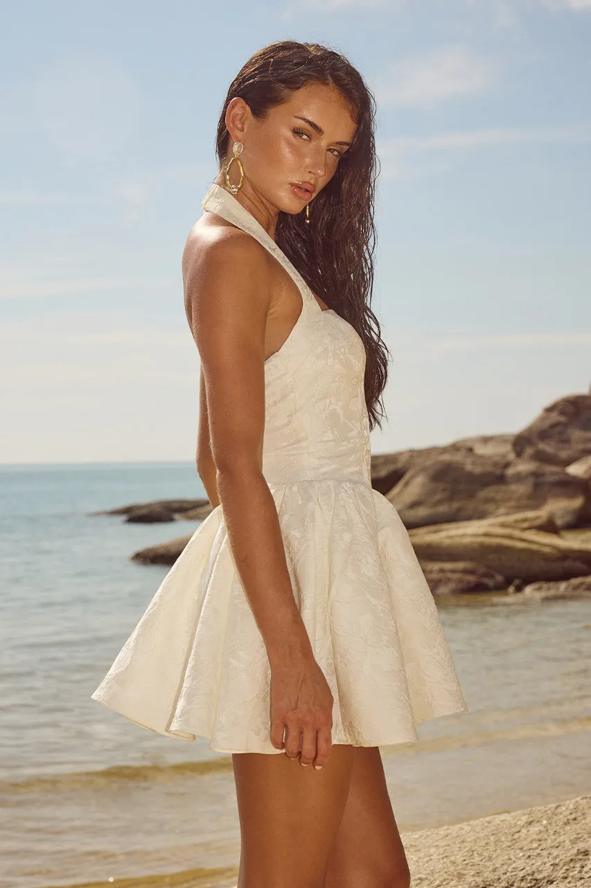 SABINE MINI DRESS - IVORY sold by Runaway The Label product image thumbnail 2
