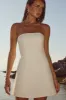 LOLANA MINI DRESS - IVORY sold by Runaway The Label