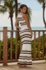 CORALINA MAXI DRESS - WHITE/SAND sold by Runaway The Label