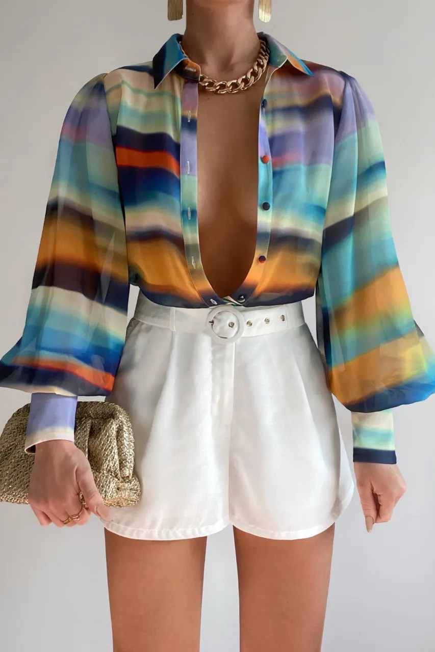 FLEETWOOD BLOUSE - AINSLEY PRINT sold by Runaway The Label