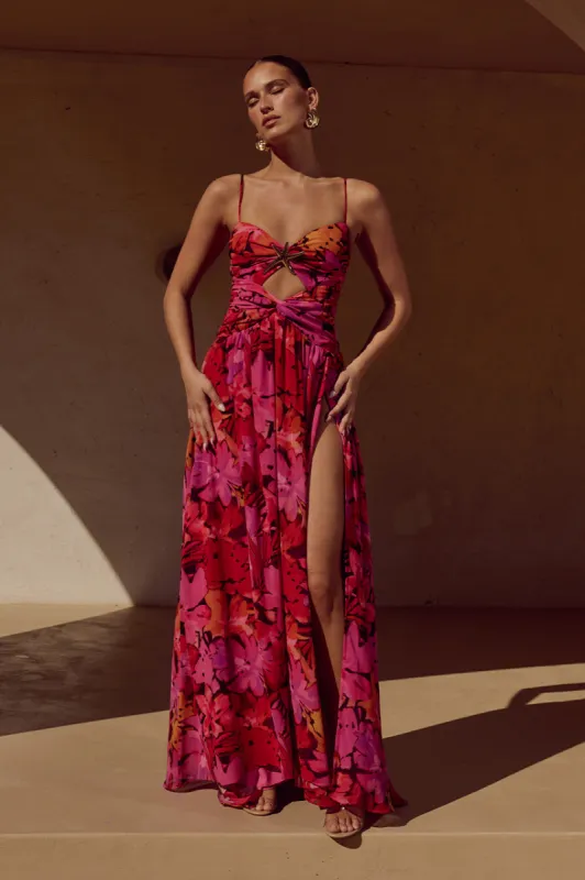 CAMILLE MAXI DRESS - ROMANCE PRINT sold by Runaway The Label