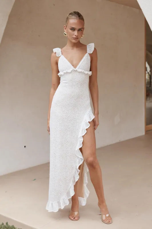 ORLEAN MAXI DRESS - WHITE sold by Runaway The Label