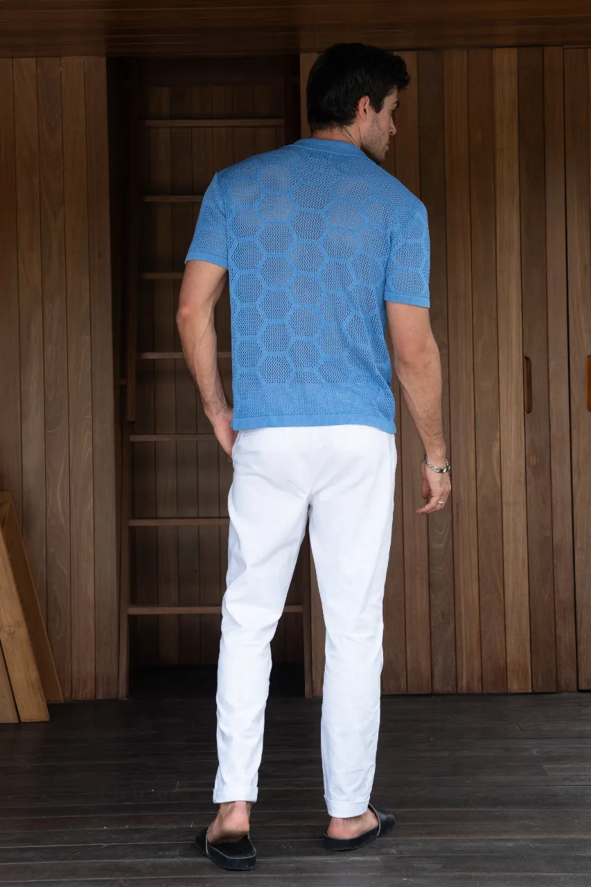 KENETH SHIRT - BLUE sold by Runaway The Label product image thumbnail 2