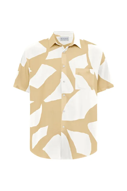 LAZURE SHIRT - TAN sold by Runaway The Label