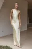 ADAIR MAXI DRESS - LEMON sold by Runaway The Label