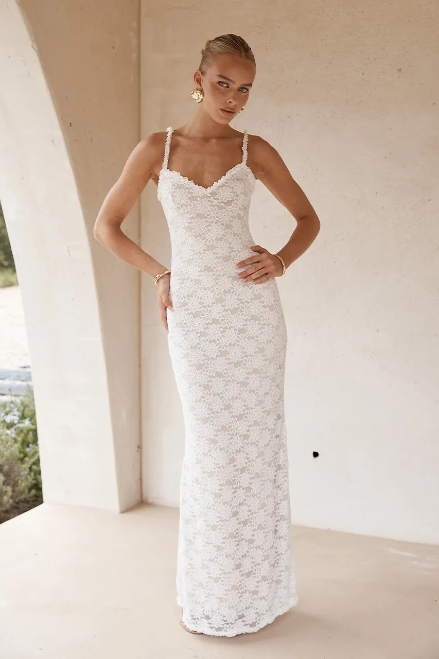 SARTA MAXI DRESS - WHITE sold by Runaway The Label product image thumbnail 5
