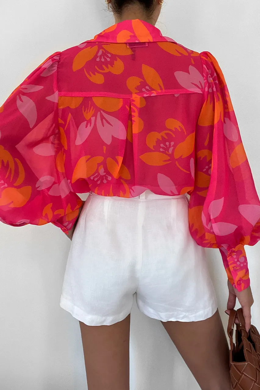 Fleetwood Blouse - Amisha Pink sold by Runaway The Label product image thumbnail 2