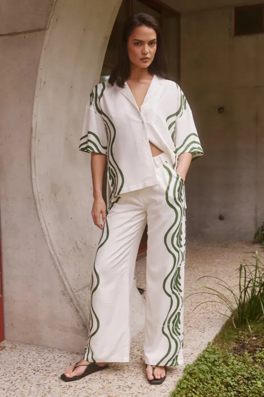 ATHENI SHIRT - ATHENI PRINT sold by Runaway The Label