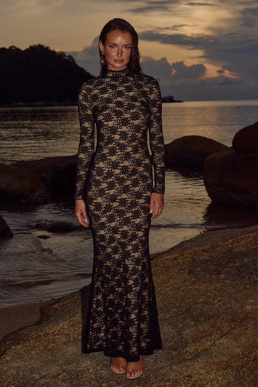 MAEYA MAXI DRESS - BLACK sold by Runaway The Label product image thumbnail 2