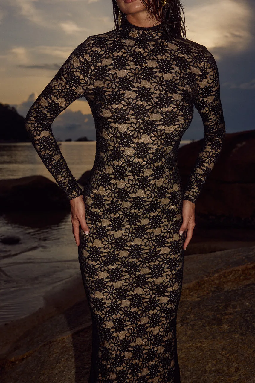 MAEYA MAXI DRESS - BLACK sold by Runaway The Label product image thumbnail 4