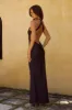 CHARA MAXI DRESS - BLACK sold by Runaway The Label