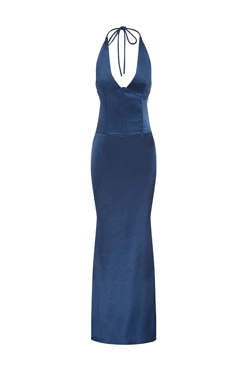 ASADA MAXI DRESS - MIDNIGHT sold by Runaway The Label product image thumbnail 5
