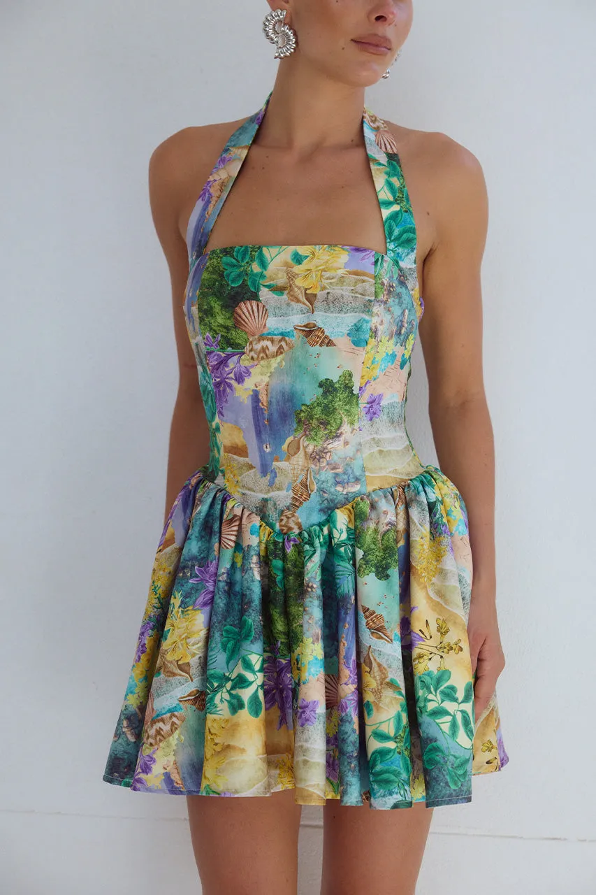 WINSLOW MINI DRESS - ESME PRINT sold by Runaway The Label product image thumbnail 4