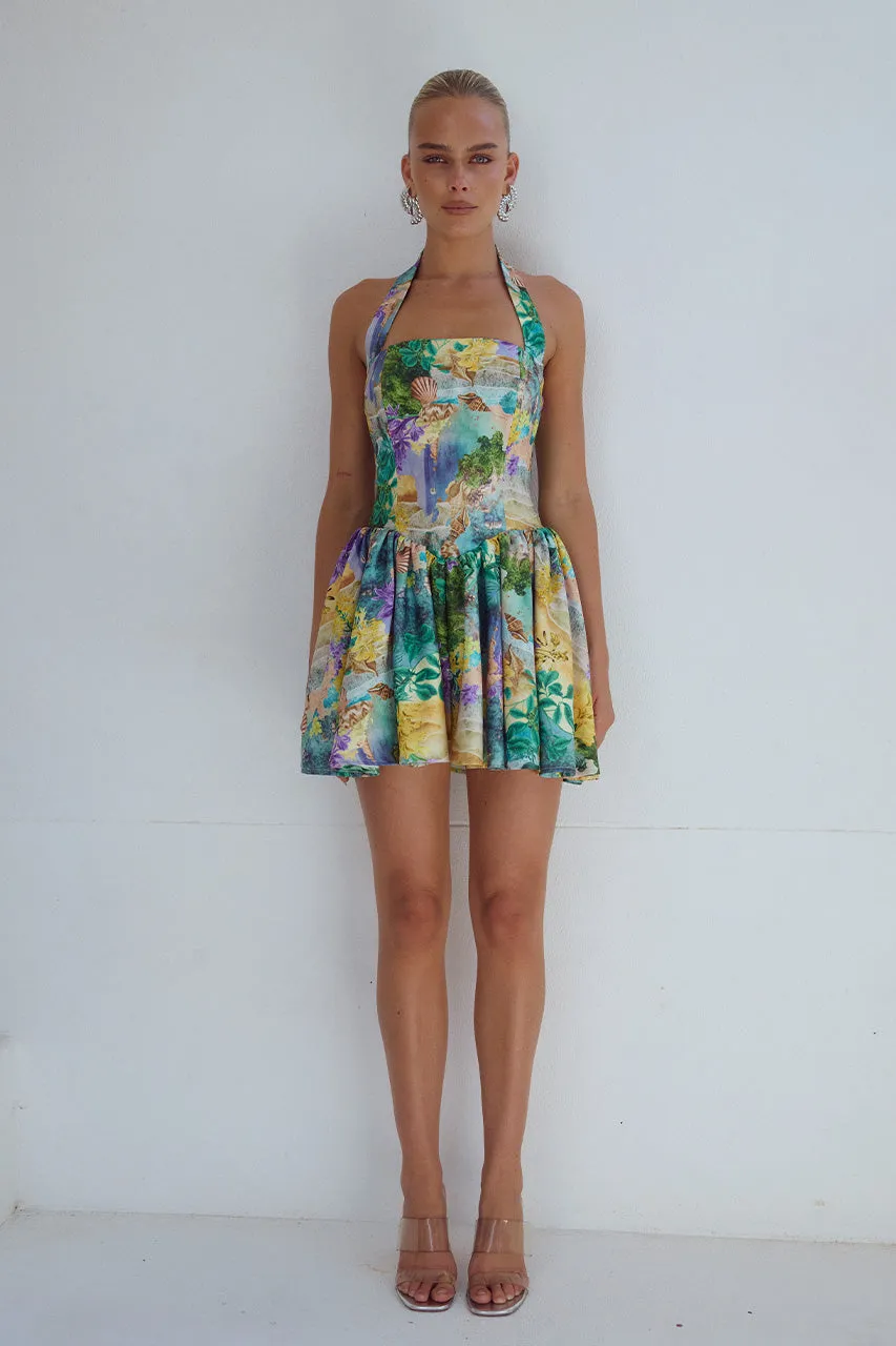 WINSLOW MINI DRESS - ESME PRINT sold by Runaway The Label product image thumbnail 3