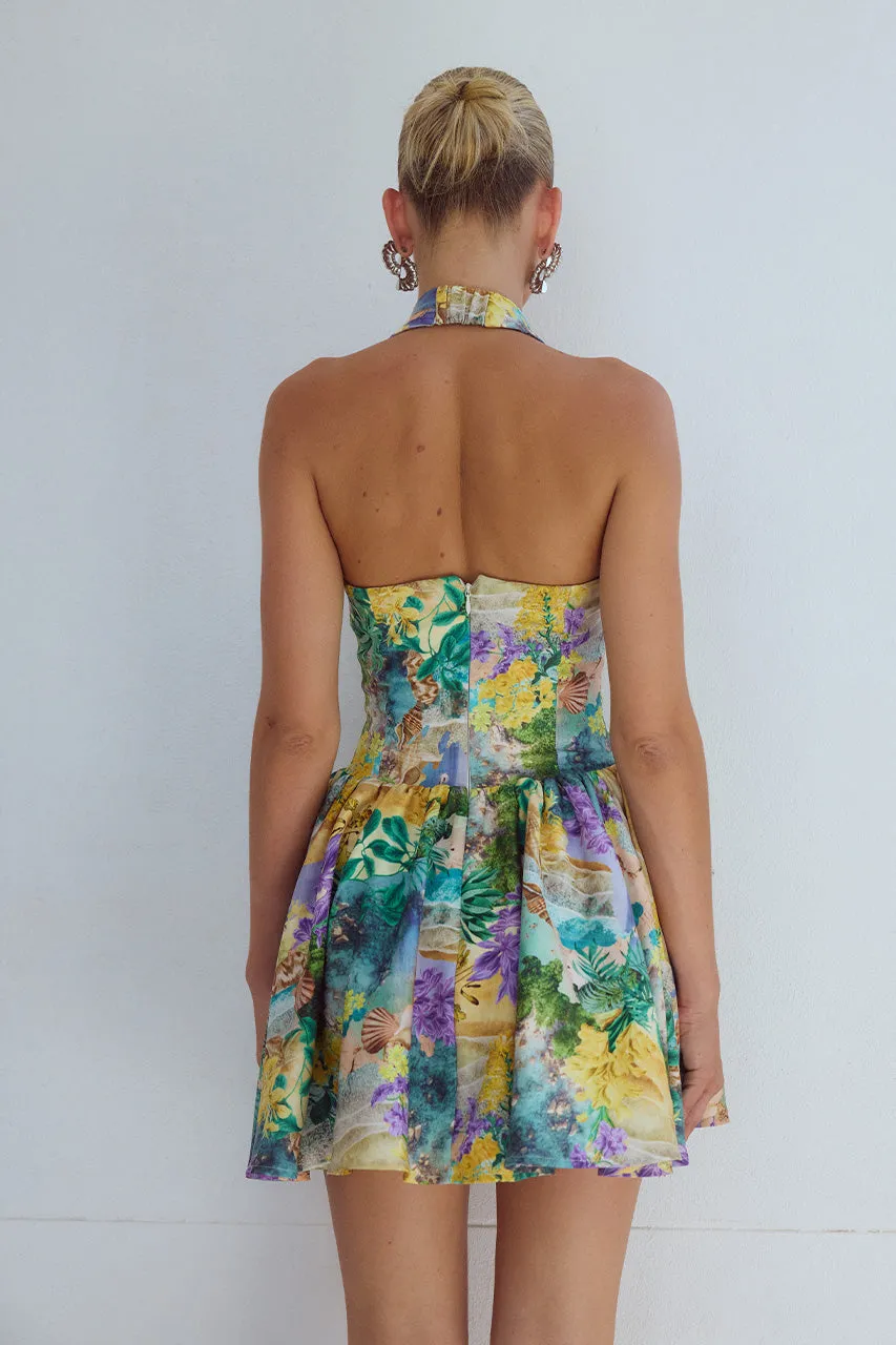 WINSLOW MINI DRESS - ESME PRINT sold by Runaway The Label product image thumbnail 2