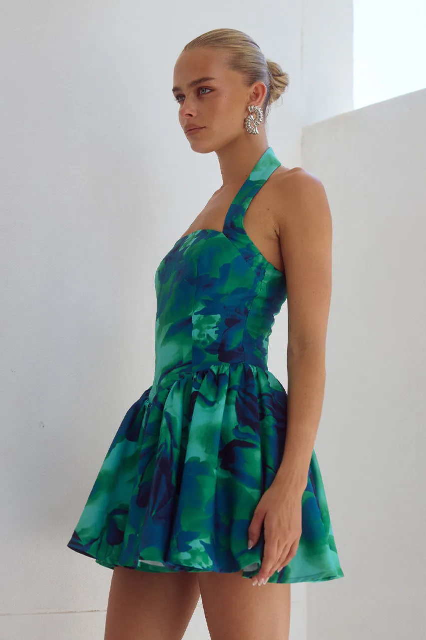 WINSLOW MINI DRESS - CALISTA GREEN sold by Runaway The Label product image thumbnail 5