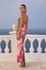 KYREE MAXI DRESS - LEOPARD FLORAL sold by Runaway The Label