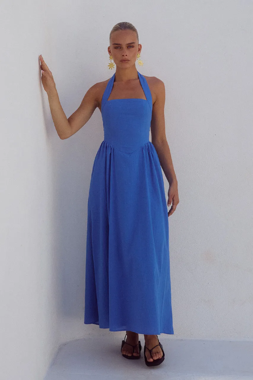 LOCKLEA MIDI DRESS - CORNFLOWER sold by Runaway The Label product image thumbnail 5