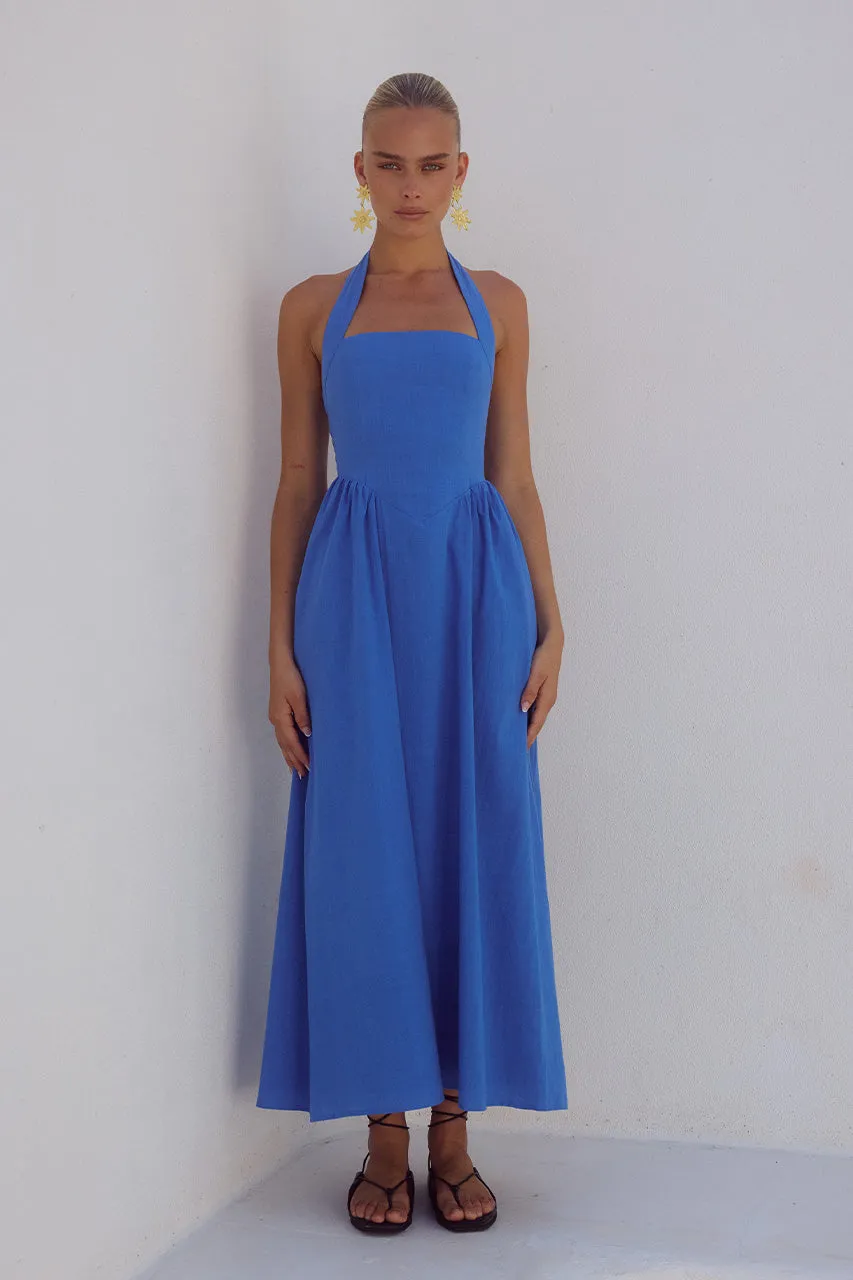 LOCKLEA MIDI DRESS - CORNFLOWER sold by Runaway The Label product image thumbnail 3