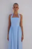 LOCKLEA MIDI DRESS - ICE BLUE sold by Runaway The Label