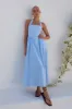 LOCKLEA MIDI DRESS - ICE BLUE sold by Runaway The Label