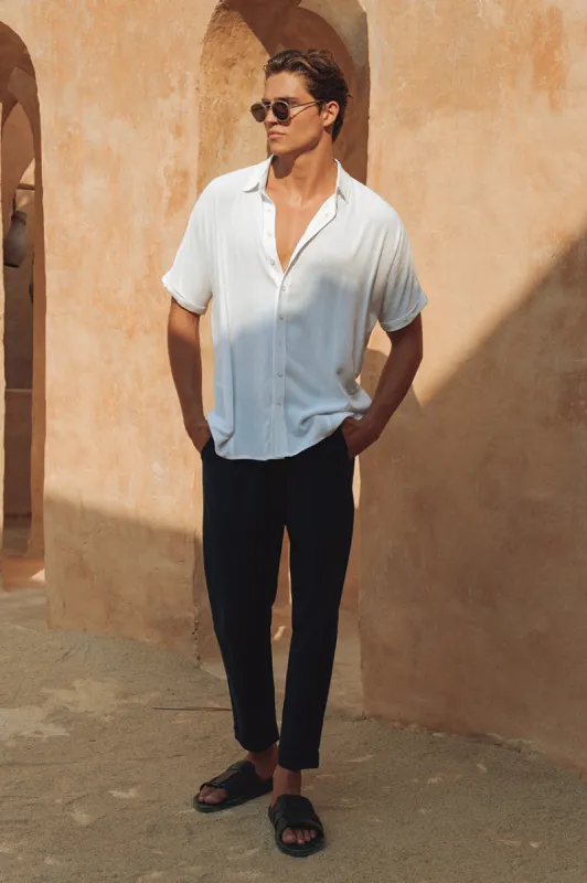 PERRY SHIRT - WHITE sold by Runaway The Label