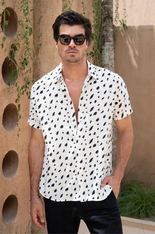 JOE SHIRT - WHITE sold by Runaway The Label