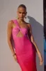 KYREE MAXI DRESS - PINK OMBRE sold by Runaway The Label