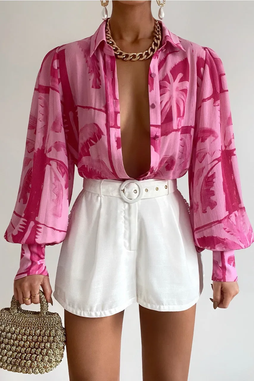 FLEETWOOD BLOUSE - ARLO PINK sold by Runaway The Label